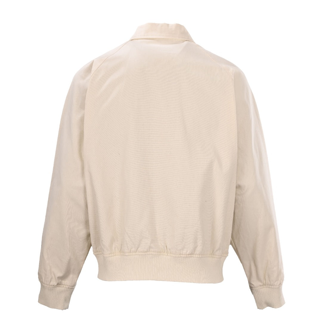 Heart embroidered cropped jacket