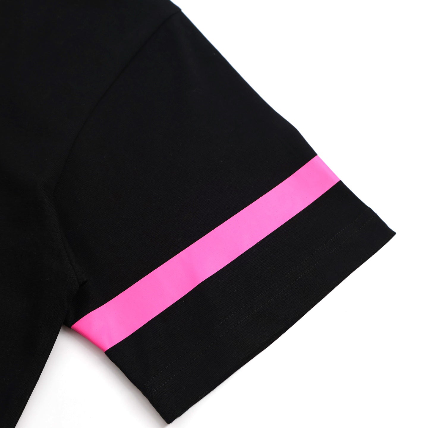 CD 47 colorful embroidered short sleeves (black